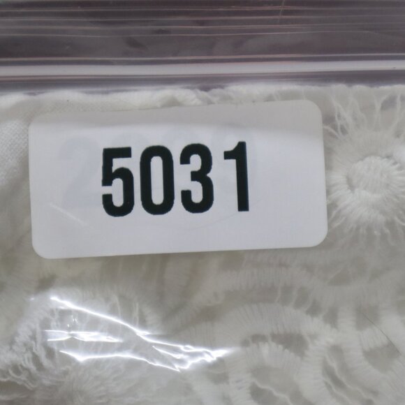 M Linen Top Women 2X White‎ Boho Romantic Prep Classy Feminine Delicate Ethereal - Picture 14 of 16